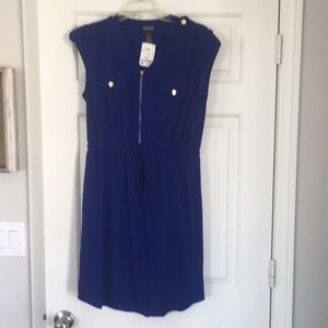 Royal blue summer dress